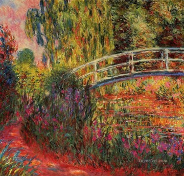クロード・モネ Painting - 「睡蓮の池」別名「日本橋」 1900年 クロード・モネ